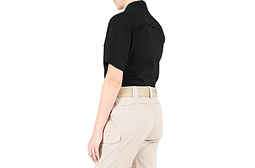 Image of First Tactical V2 BDU Short Sleeve Shirt - Womens, Black, Medium, R, 122009-019-M-R