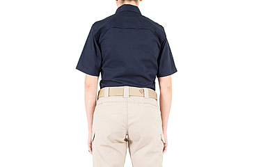 Image of First Tactical V2 BDU Short Sleeve Shirt - Womens, Midnight Navy, Small, R, 122009-729-S-R