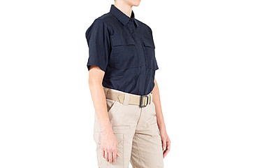 Image of First Tactical V2 BDU Short Sleeve Shirt - Womens, Midnight Navy, Small, R, 122009-729-S-R