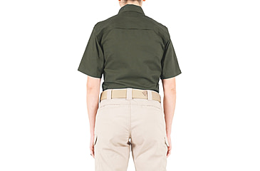 Image of First Tactical V2 BDU Short Sleeve Shirt - Womens, OD Green, Extra Small, R, 122009-830-XS-R