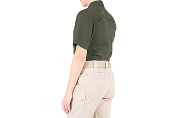 Image of First Tactical V2 BDU Short Sleeve Shirt - Womens, OD Green, Extra Small, R, 122009-830-XS-R