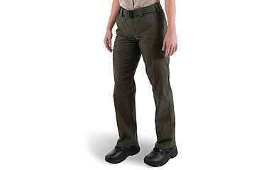 Image of First Tactical V2 Pro Duty 6 Pocket Pants - Women's, 16 US, Unhemmed, OD Green, 124041-830-16
