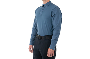 Image of First Tactical V2 Pro Perf Long Sleeve Shirt - Mens, French Blue, Tall/3XL, 111015-484-3XL-T