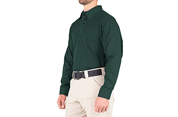 Image of First Tactical V2 Pro Perf Long Sleeve Shirt - Mens, Spruce Green, Regular/Extra Small, 111015-812-XS-R