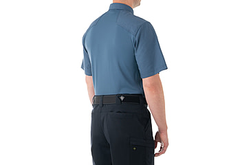 Image of First Tactical V2 Pro Perf Short Sleeve Shirt - Mens, French Blue, Regular/3XL, 112012-484-3XL-R