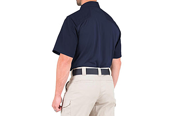 Image of First Tactical V2 Pro Performance Short Sleeve Shirt - Mens, Midnight Navy, Extra Large, T, 112012-729-XL-T