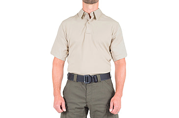 Image of First Tactical V2 Pro Performance Short Sleeve Shirt - Mens, Silver Tan, Large, T, 112012-065-L-T