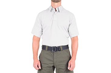Image of First Tactical V2 Pro Performance Short Sleeve Shirt - Mens, White, Large, T, 112012-010-L-T