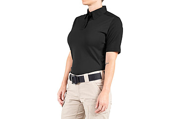 Image of First Tactical V2 Pro Performance Short Sleeve Shirt - Womens, Black, Small, R, 122012-019-S-R