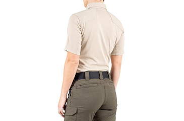Image of First Tactical V2 Pro Performance Short Sleeve Shirt - Womens, Khaki, Extra Large, R, 122012-055-XL-R