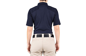 Image of First Tactical V2 Pro Performance Short Sleeve Shirt - Womens, Midnight Navy, Large, R, 122012-729-L-R