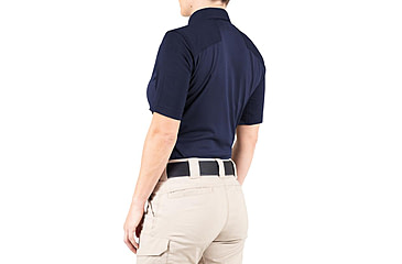 Image of First Tactical V2 Pro Performance Short Sleeve Shirt - Womens, Midnight Navy, Large, R, 122012-729-L-R