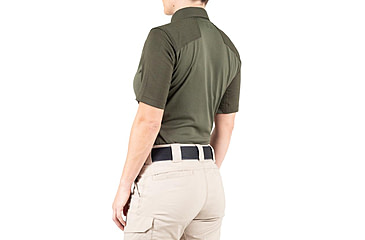 Image of First Tactical V2 Pro Performance Short Sleeve Shirt - Womens, OD Green, Extra Large, R, 122012-830-XL-R
