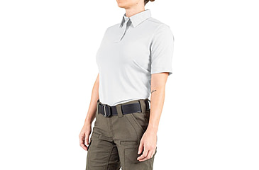 Image of First Tactical V2 Pro Performance Short Sleeve Shirt - Womens, White, Extra Small, R, 122012-010-XS-R