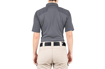 Image of First Tactical V2 Pro Performance Short Sleeve Shirt - Womens, Wolf Grey, 2XL, R, 122012-036-XXL-R