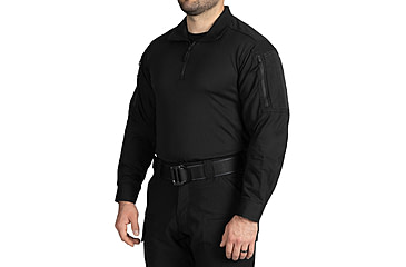 Image of First Tactical V2 Responder Long Sleeve Shirt - Mens, Regular, Black, 2XL, 111031-019-XXL-R