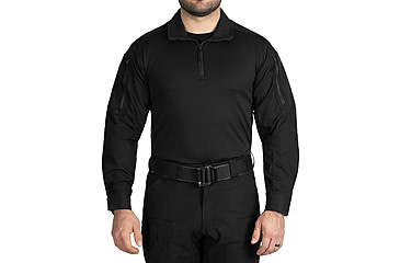 Image of First Tactical V2 Responder Long Sleeve Shirt - Mens, Regular, Black, 2XL, 111031-019-XXL-R