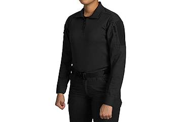 Image of First Tactical V2 Responder Long Sleeve Shirt - Womens, Regular, Black, Medium, 121031-019-M-R