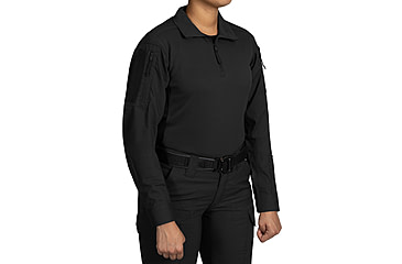 Image of First Tactical V2 Responder Long Sleeve Shirt - Womens, Regular, Black, Medium, 121031-019-M-R