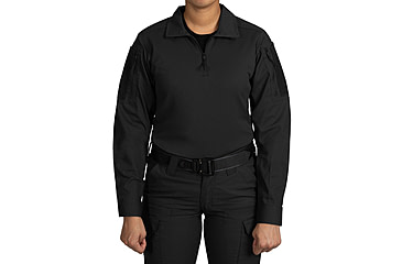 Image of First Tactical V2 Responder Long Sleeve Shirt - Womens, Regular, Black, Medium, 121031-019-M-R