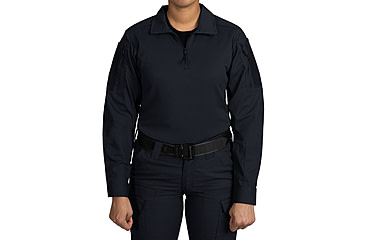 Image of First Tactical V2 Responder Long Sleeve Shirt - Womens, Regular, Midnight Navy, Extra Small, 121031-729-XS-R