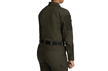 Image of First Tactical V2 Responder Long Sleeve Shirt - Womens, Regular, OD Green, Medium, 121031-830-M-R