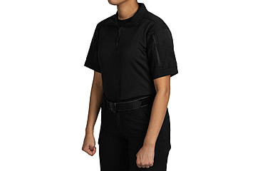 Image of First Tactical V2 Responder Short Sleeve Shirt - Womens, Regular, Black, Large, 122024-019-L-R