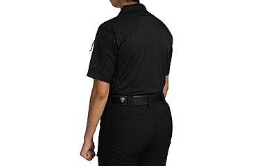 Image of First Tactical V2 Responder Short Sleeve Shirt - Womens, Regular, Black, Large, 122024-019-L-R