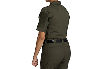 Image of First Tactical V2 Responder Short Sleeve Shirt - Womens, Regular, OD Green, Medium, 122024-830-M-R