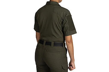 Image of First Tactical V2 Responder Short Sleeve Shirt - Womens, Regular, OD Green, Medium, 122024-830-M-R