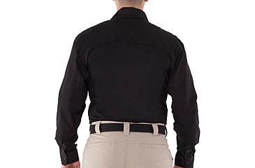 Image of First Tactical V2 Tactical Long Sleeve Shirt - Mens, Black, 3XL, T, 111006-019-3XL-T