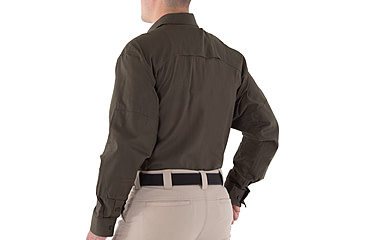 Image of First Tactical V2 Tactical Long Sleeve Shirt - Mens, OD Green, 4XL, T, 111006-830-4XL-T