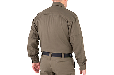 Image of First Tactical V2 Tactical Long Sleeve Shirt - Mens, Ranger Green, 4XL, T, 111006-610-4XL-T