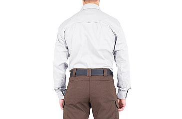 Image of First Tactical V2 Tactical Long Sleeve Shirt - Mens, White, 2XL, T, 111006-010-XXL-T