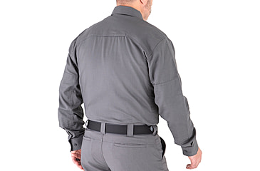 Image of First Tactical V2 Tactical Long Sleeve Shirt - Mens, Wolf Grey, 2XL, T, 111006-036-XXL-T
