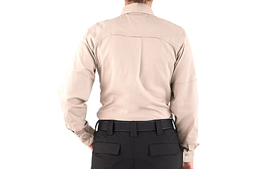Image of First Tactical V2 Tactical Long Sleeve Shirt - Womens, Khaki, Large, R, 121006-055-L-R