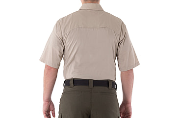 Image of First Tactical V2 Tactical Short Sleeve Shirt - Mens, Khaki, 2XL, T, 112007-055-XXL-T