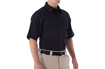 Image of First Tactical V2 Tactical Short Sleeve Shirt - Mens, Midnight Navy, 4XL, T, 112007-729-4XL-T