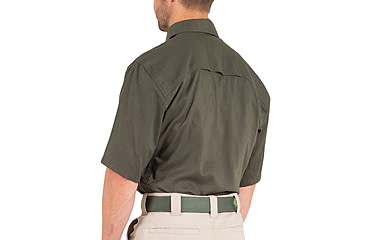 Image of First Tactical V2 Tactical Short Sleeve Shirt - Mens, OD Green, 4XL, T, 112007-830-4XL-T