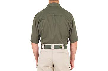 Image of First Tactical V2 Tactical Short Sleeve Shirt - Mens, Ranger Green, 2XL, T, 112007-610-XXL-T