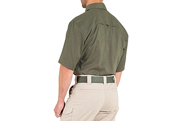 Image of First Tactical V2 Tactical Short Sleeve Shirt - Mens, Ranger Green, 2XL, T, 112007-610-XXL-T