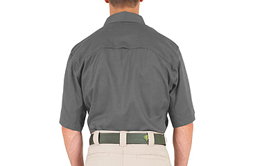 Image of First Tactical V2 Tactical Short Sleeve Shirt - Mens, Wolf Grey, 2XL, T, 112007-036-XXL-T