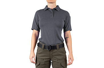 Image of First Tactical Performance Short Sleeve Polo - Women's, Asphalt, 3XL, 122509-015-3XL