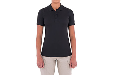 Image of First Tactical Womens Performance Ss Polo, Black, Extra Small 122509-019-XS