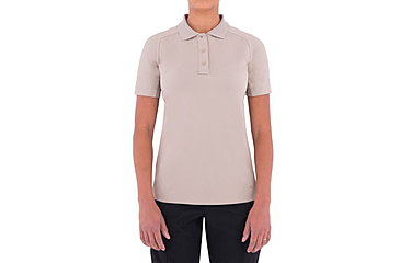 Image of First Tactical Womens Performance Ss Polo, Khaki, Extra Small 122509-055-XS
