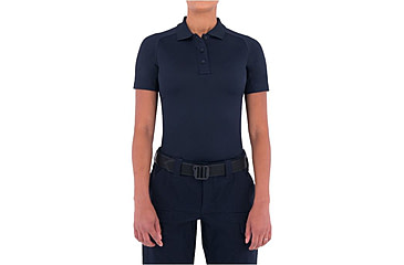 Image of First Tactical Womens Performance Ss Polo, Midnight Navy, Extra Small 122509-729-XS