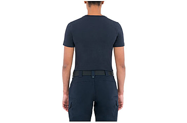 Image of First Tactical Womens Tactix Cotton L/S Tee, Midnight Navy, Extra Small 121505-729-XS