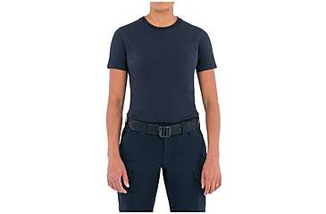 Image of First Tactical Womens Tactix Cotton L/S Tee, Midnight Navy, Extra Small 121505-729-XS