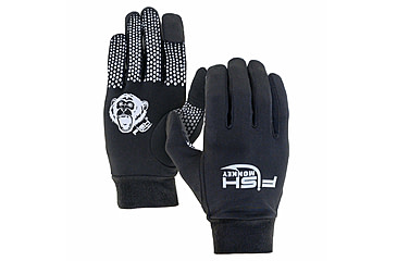 Image of Fish Monkey Monkey Hands Glove Liner, Black, L/XL, FM34-BL-L/XL