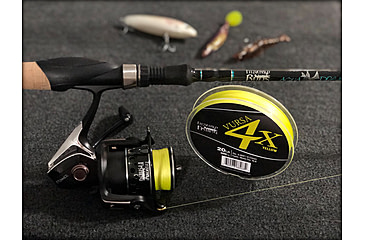 Image of Fitzgerald Fishing Vursa Braid 4X Line, 40lb, Green, 150yds, VBG4X40150